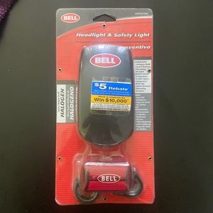 NIB Bicycle Headlight and Safety Light